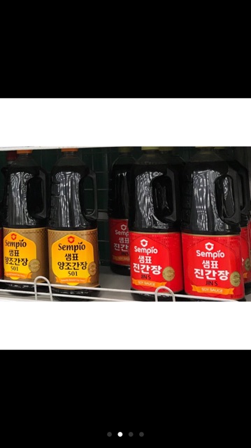 NƯỚC TƯƠNG , XÌ DẦU HÀN QUỐC 1.8L(Sempio 501 yangcho)
