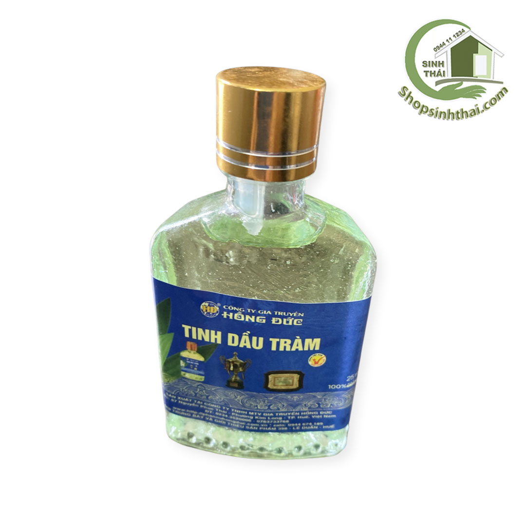Tinh dầu tràm Huế nguyên chất Hồng Đức 25ml