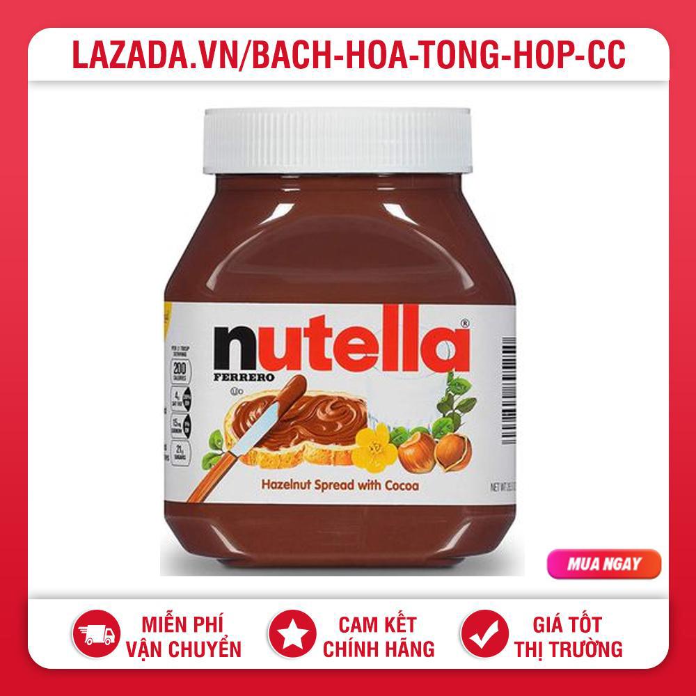 Socola Mứt Hạt Dẻ Chocolate Nutella Hazelnut Cocoa 750G - Date 2023