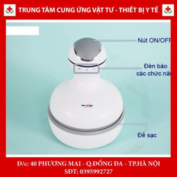 Máy massage đầu cầm tay trị liệu Maxcare Max631H