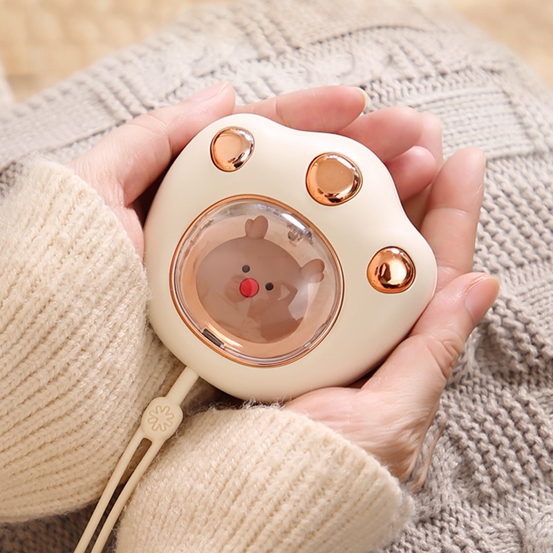 Máy sưởi mini hình chân gấu thông minh - dễ thương