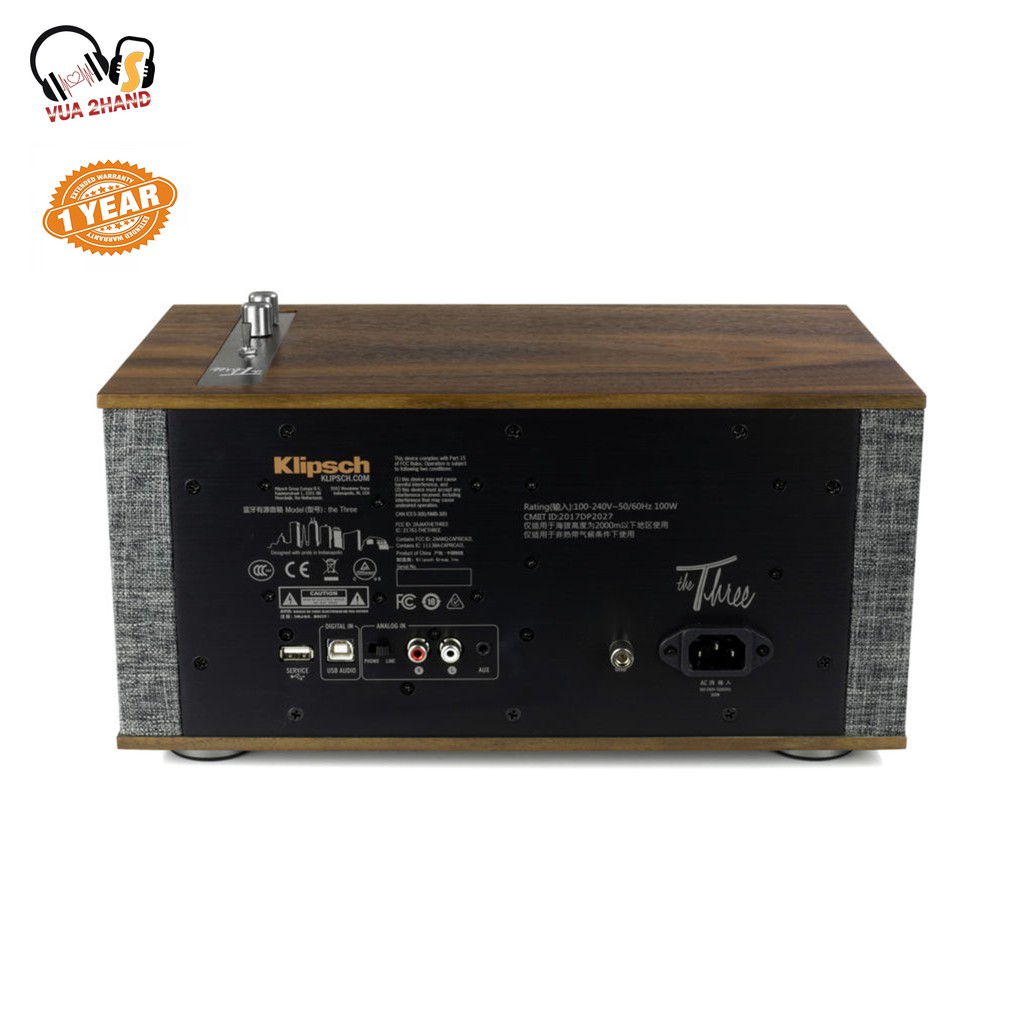 [HCM][Trả góp 0%]Loa Bluetooth Klipsch The Three II Đời 2