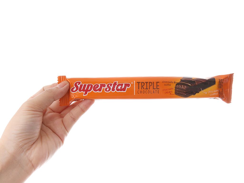 BÁNH XỐP KEM SOCOLA SUPPERSTAR 360G