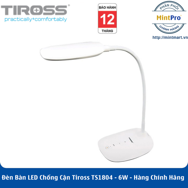 Bảng giá Đèn Bàn LED Chống Cận Tiross TS1804 – 6W – Hàng Chính Hãng
