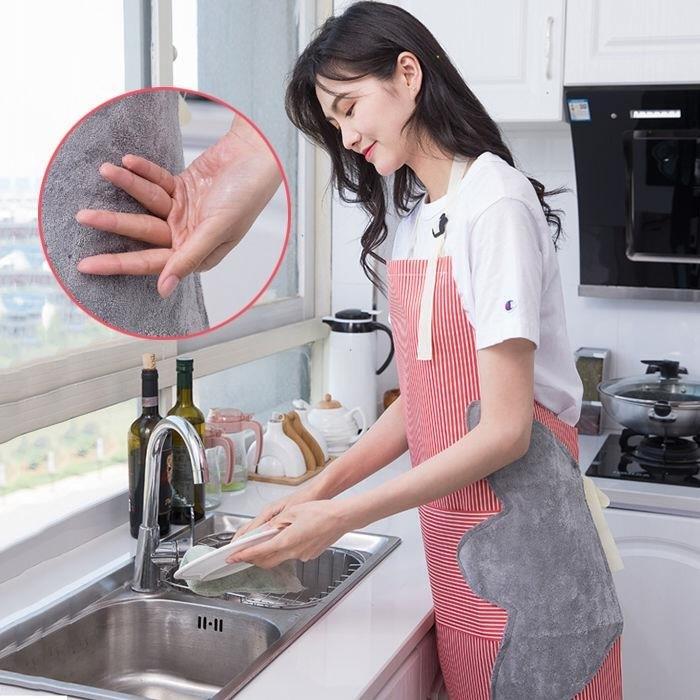 [HÀNG XỊN] Tạp dề chống thấm nước, dầu mỡ phong cách hàn quốc dễ thương-tạp dề nail-tạp dề cắt tóc