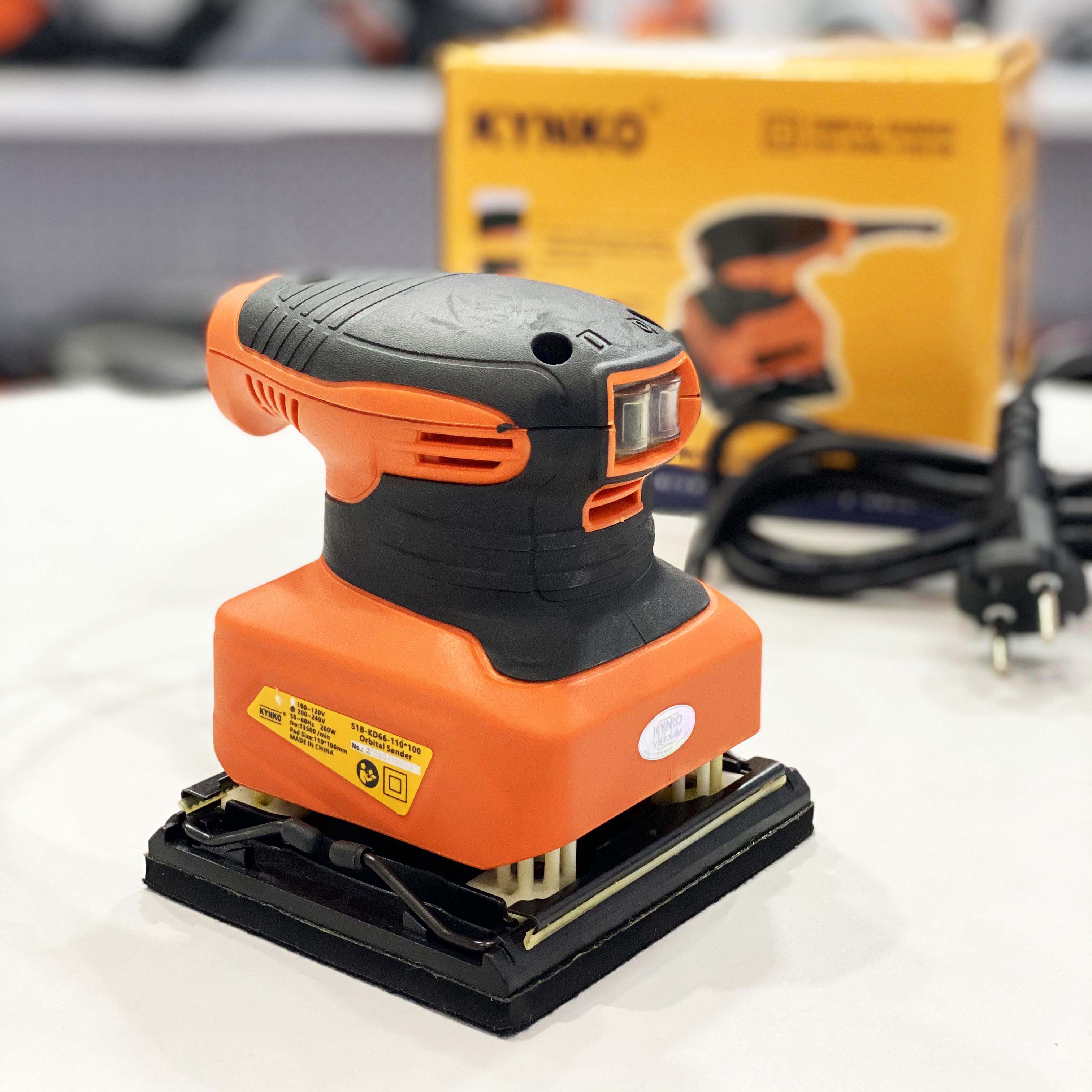 Máy chà nhám rung kynko S1B- KD66 -110*1000 cầm tay chính hãng giá tốt