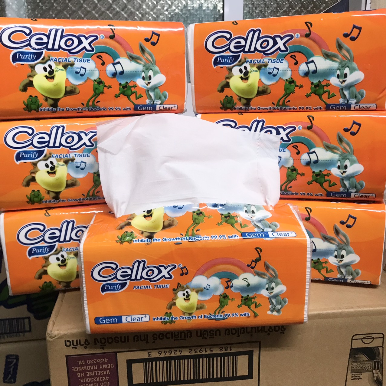 Giấy Rút Lụa Cellox/KH CHERY 260 tờ