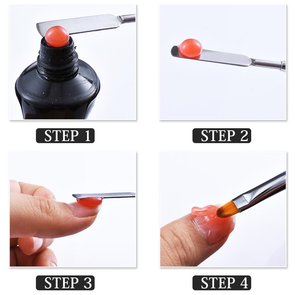 [HCM]Cọ đắp gel có thanh gạt gel móng up