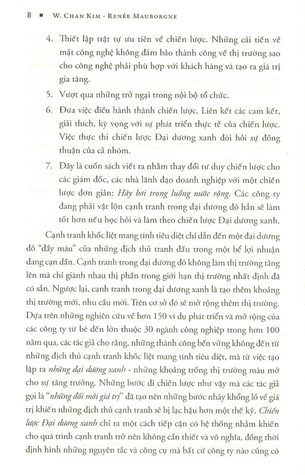 Chiến Lược Đại Dương Xanh