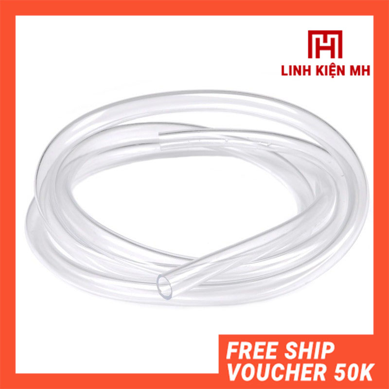 2 met Ống Nước Trong Phi 8 mm - Dây Tio Phi 8