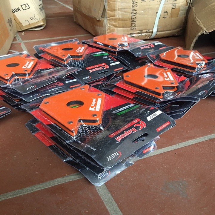 Ke góc nam châm Kapusi lực hút 22kg