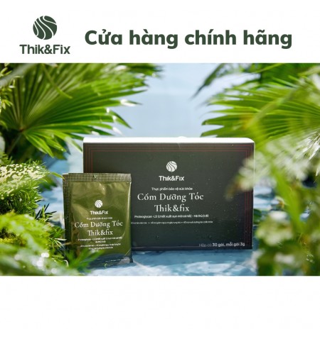 Cốm Uống Thik & Fix - Mọc Tóc Phong Cách Nhật Bản - Cốm Dưỡng Tóc THIK&FIX - Hỗ Trợ Làm Đen Tóc