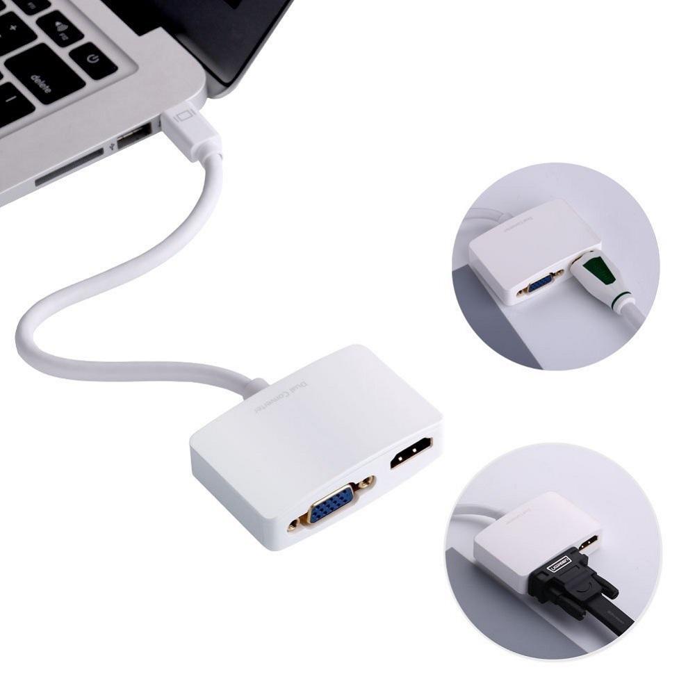 Cáp Mini Displayport to HDMI + VGA Ugreen 10427