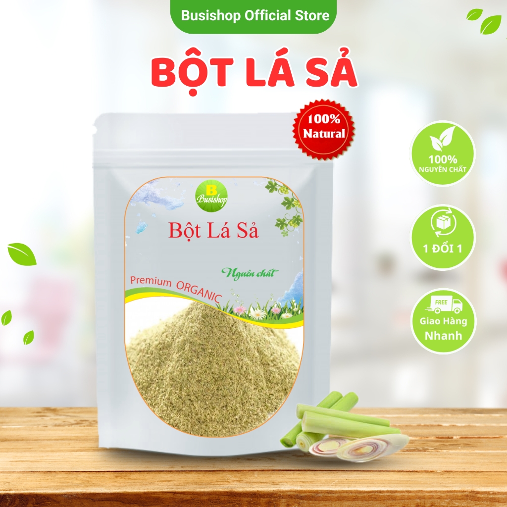 Bột lá sả nguyên chất 100g