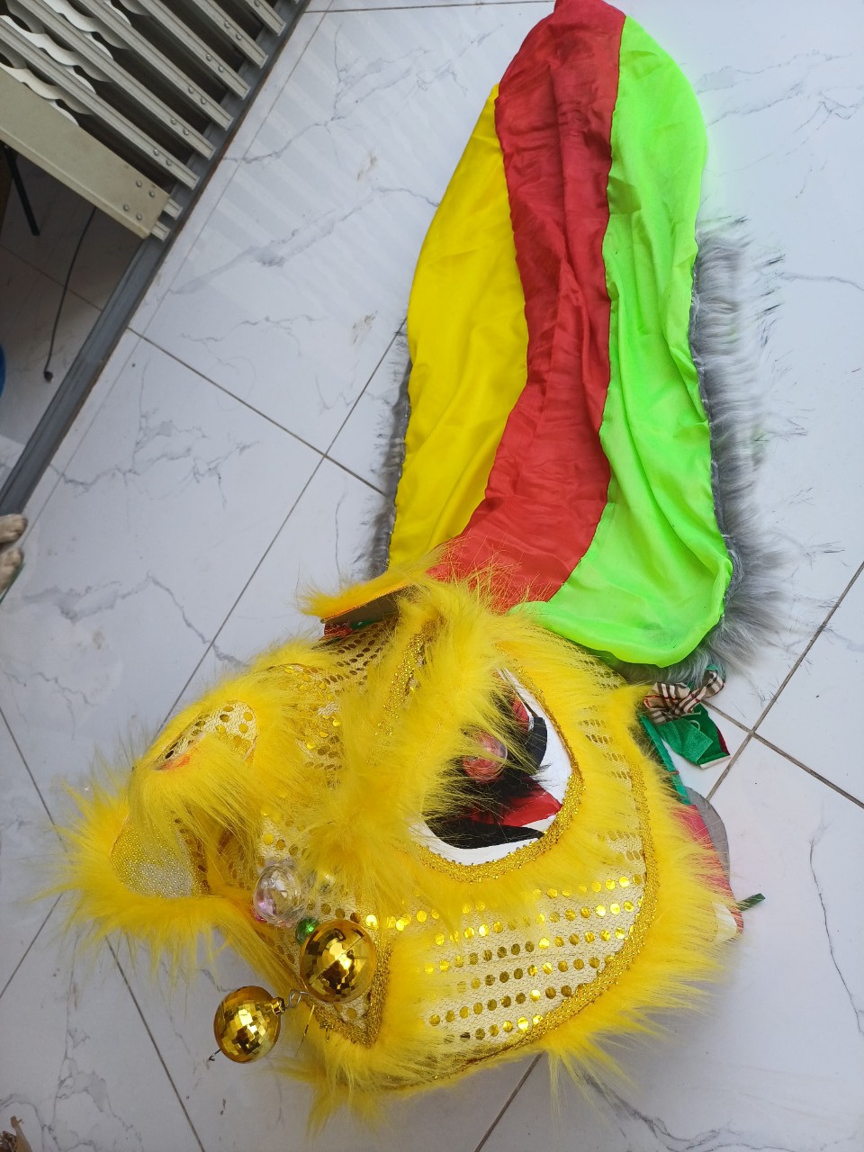 Đầu lân trung be từ 3-5 tuổi