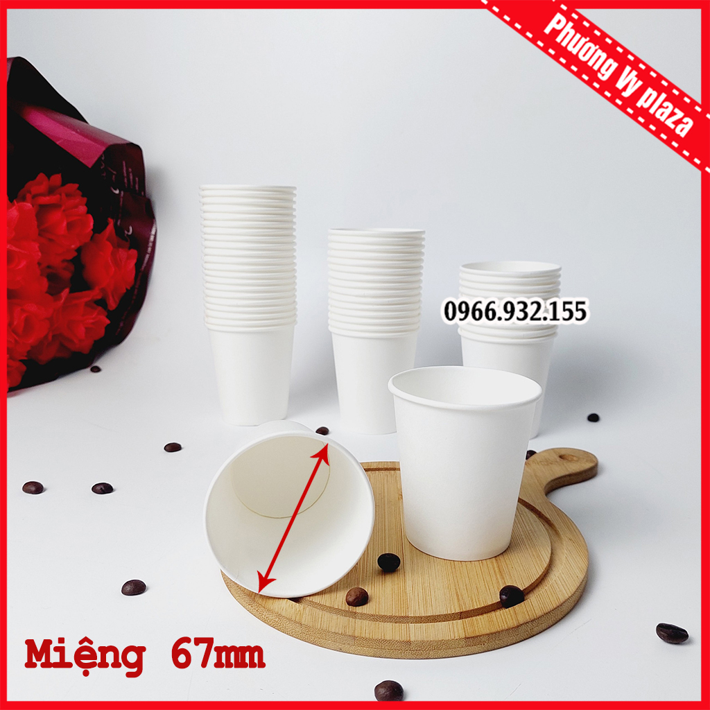 1000 chiếc cốc giấy 150ml - 5oz ly giấy dùng 1 lần
