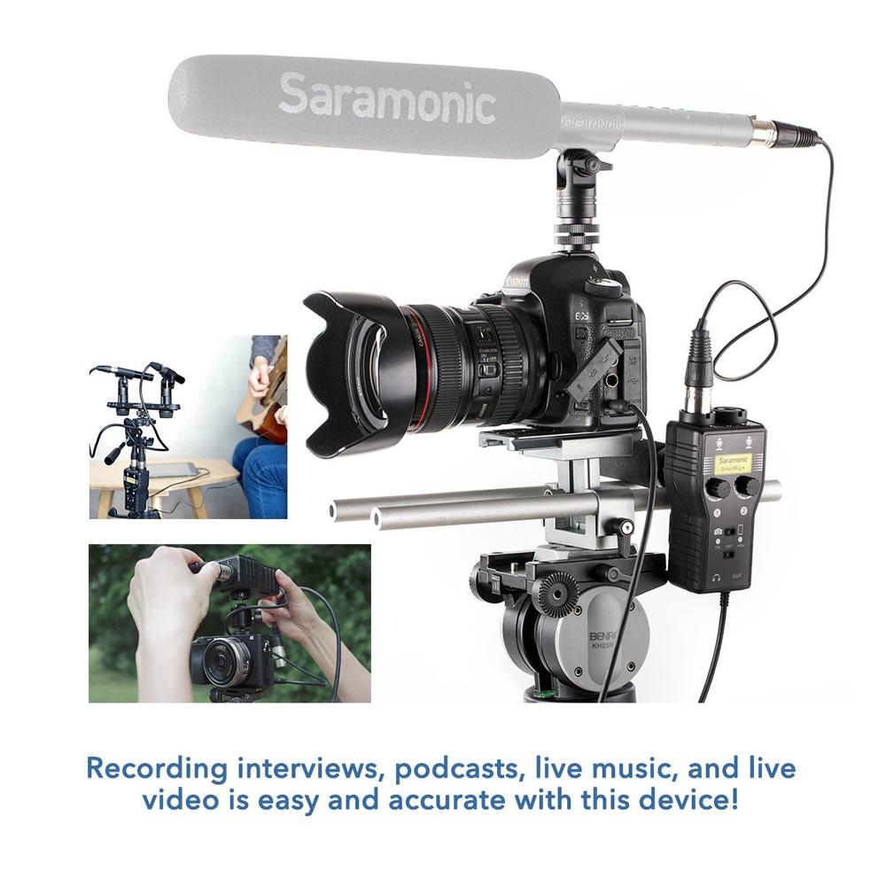 Saramonic - Audio Adapter - Smartphone Audio SmartRig+ (FS712)