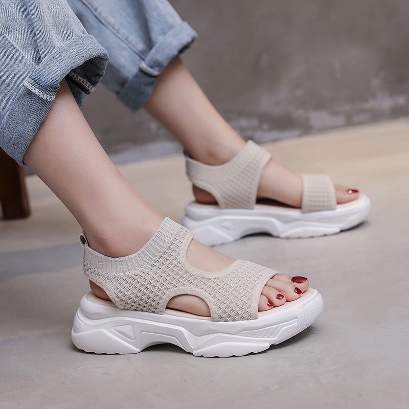 dép san dan bánh mỳ sợi cao cấp