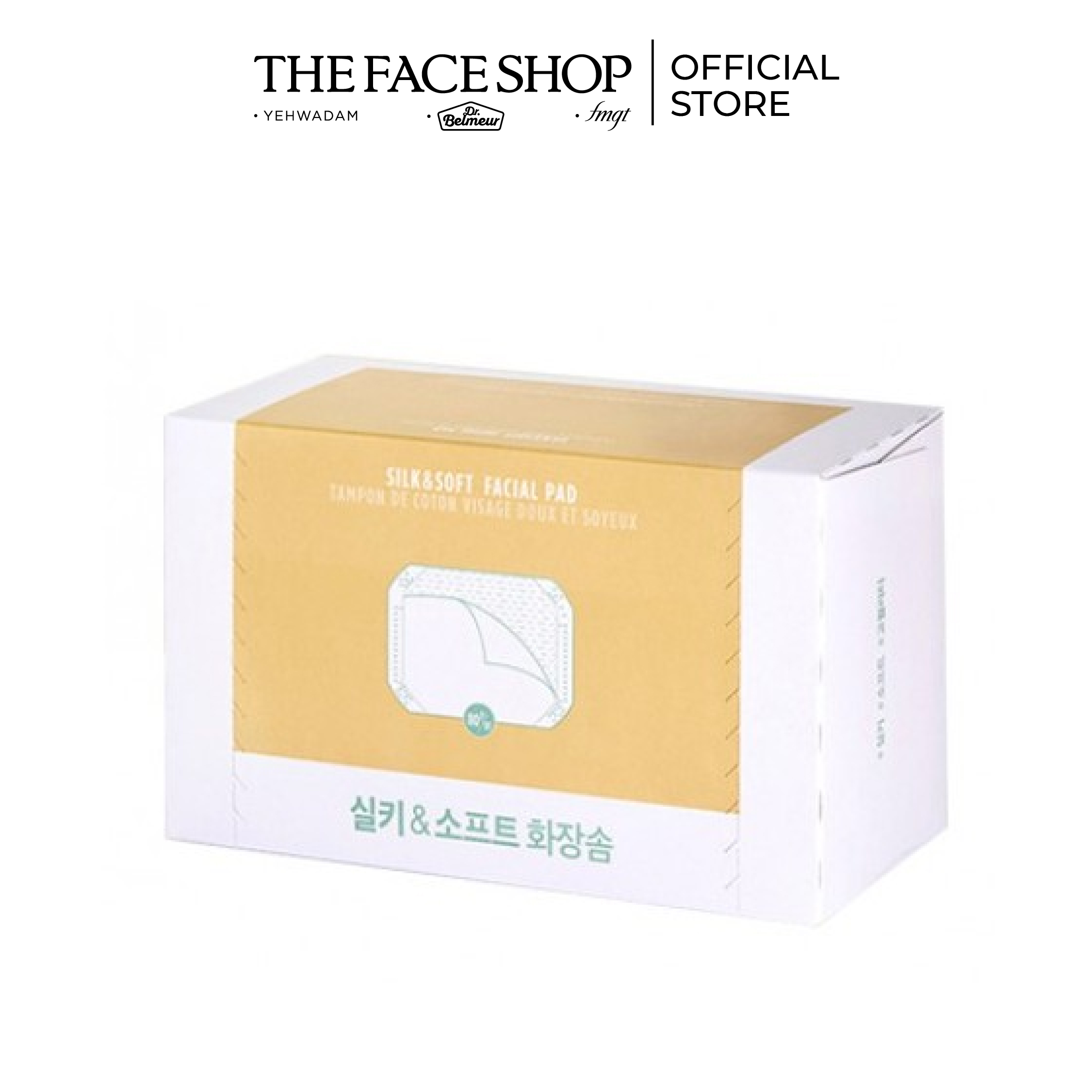 Bông Tẩy Trang Silky&Soft Facial Pad (80 miếng)