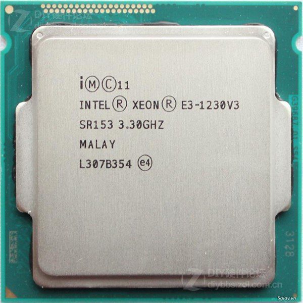 CPU Xeon E3 1230v2,  Xeon E3 1230v2, Bộ vi xử lý Xeon E3 1230v2 mạnh tương đương i7 3770, 8M Cache Upto 3.50 GHz 4 nhân 8 luồng Socket 1155 (đã qua sử dụng)