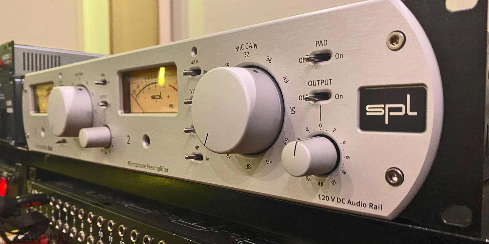 đầu chỉnh âm SPL Crescendo Duo 2-channel Mic Preamp