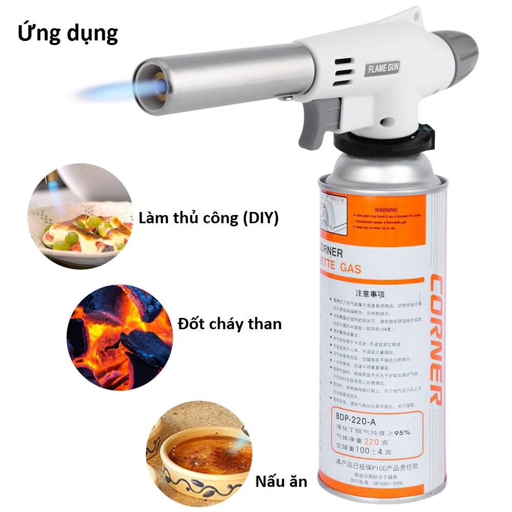 Đèn khò gas mini giá rẻ - đánh lửa tự động