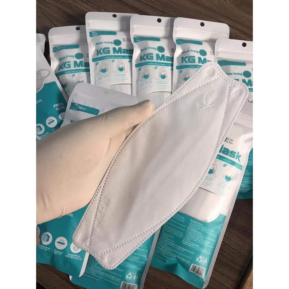 Khẩu trang 4D KF94 gói 10 chiếc