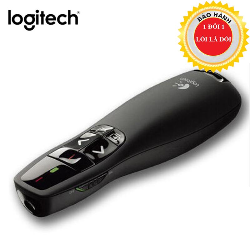 Bút trình chiếu Logitech Wireless Presenter R400 - Hàng công ty - 1 đổi 1 trong thời gian bảo hành Logitech R400 2.4GHz Wireless USB