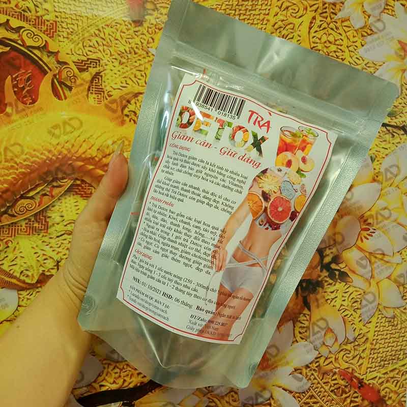 Set 30 gói Trà Detox Hoa Quả Sấy (giảm cân, đẹp da, thanh lọc cơ thể)