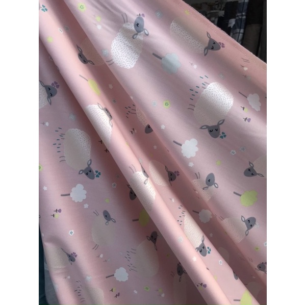 Vải cotton Hàn Quốc may ga gối