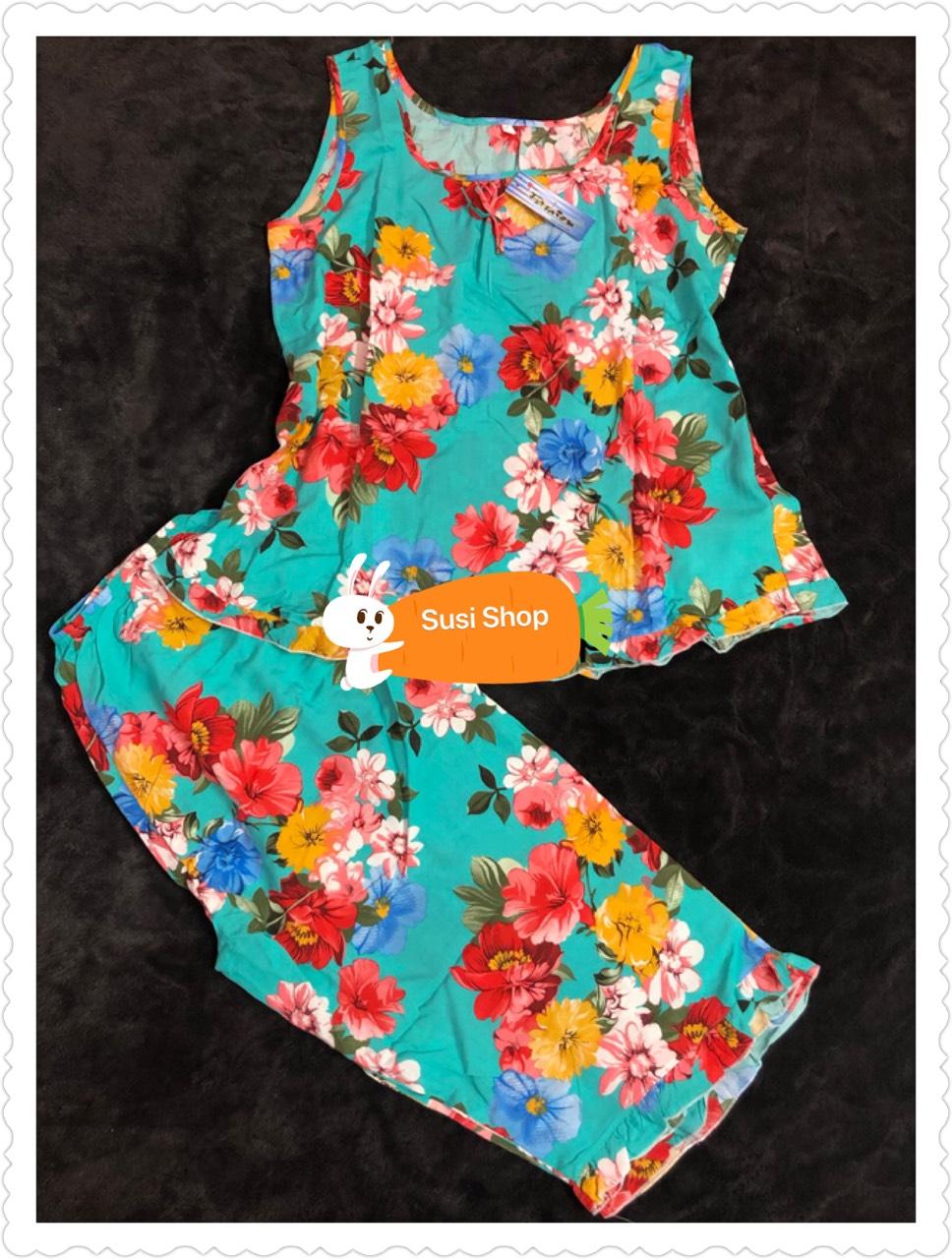 Đồ bộ tole quần lửng size 60-70kg