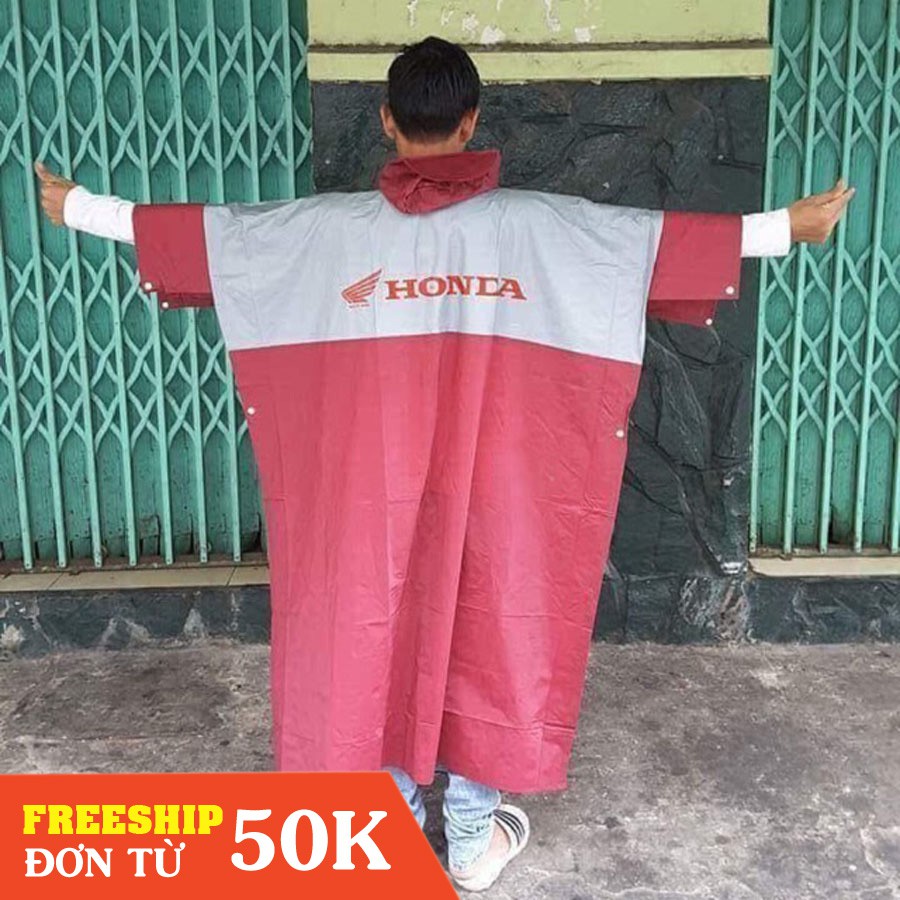 Áo mưa honda-áo mưa dù