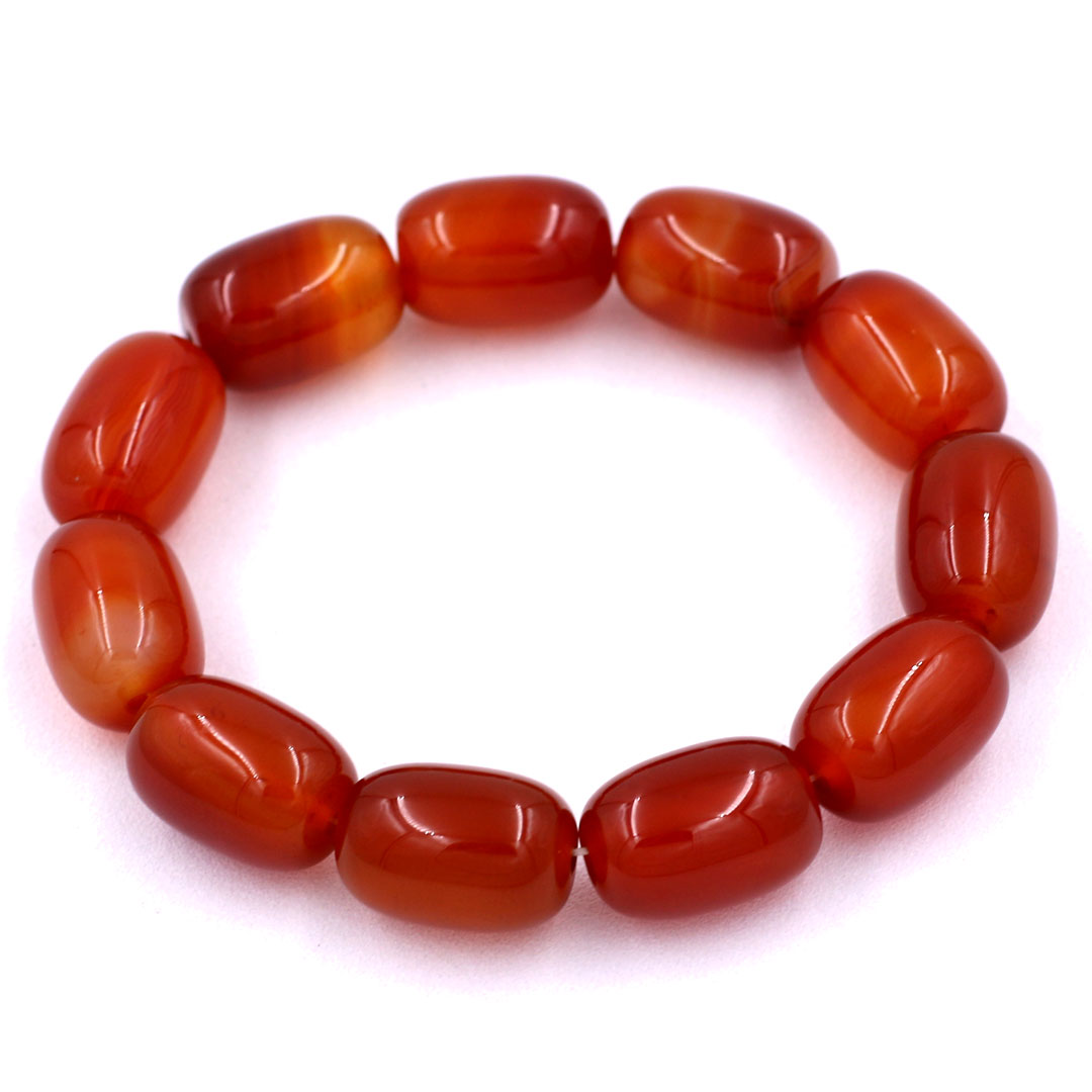 [HCM]VÒNG TAY MÃ NÃO ĐỎ BẦU 13MM X 18MM