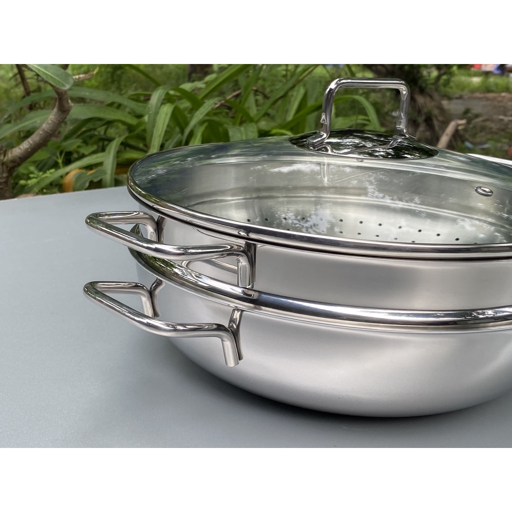 CHẢO HẤP 304 BE HOME 32CM