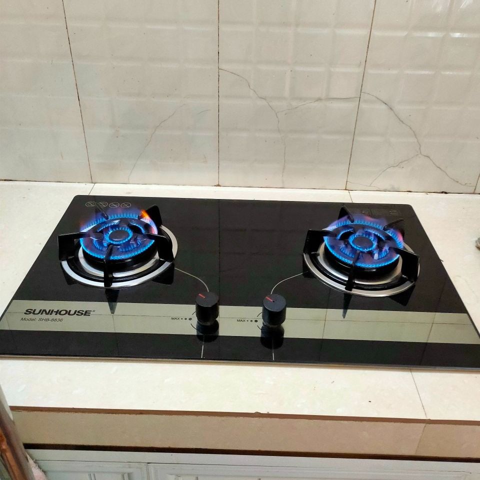 Mâm chia lửa - Sen đồng chia lửa Bếp gas âm Sunhouse 8836 - 1 cụm