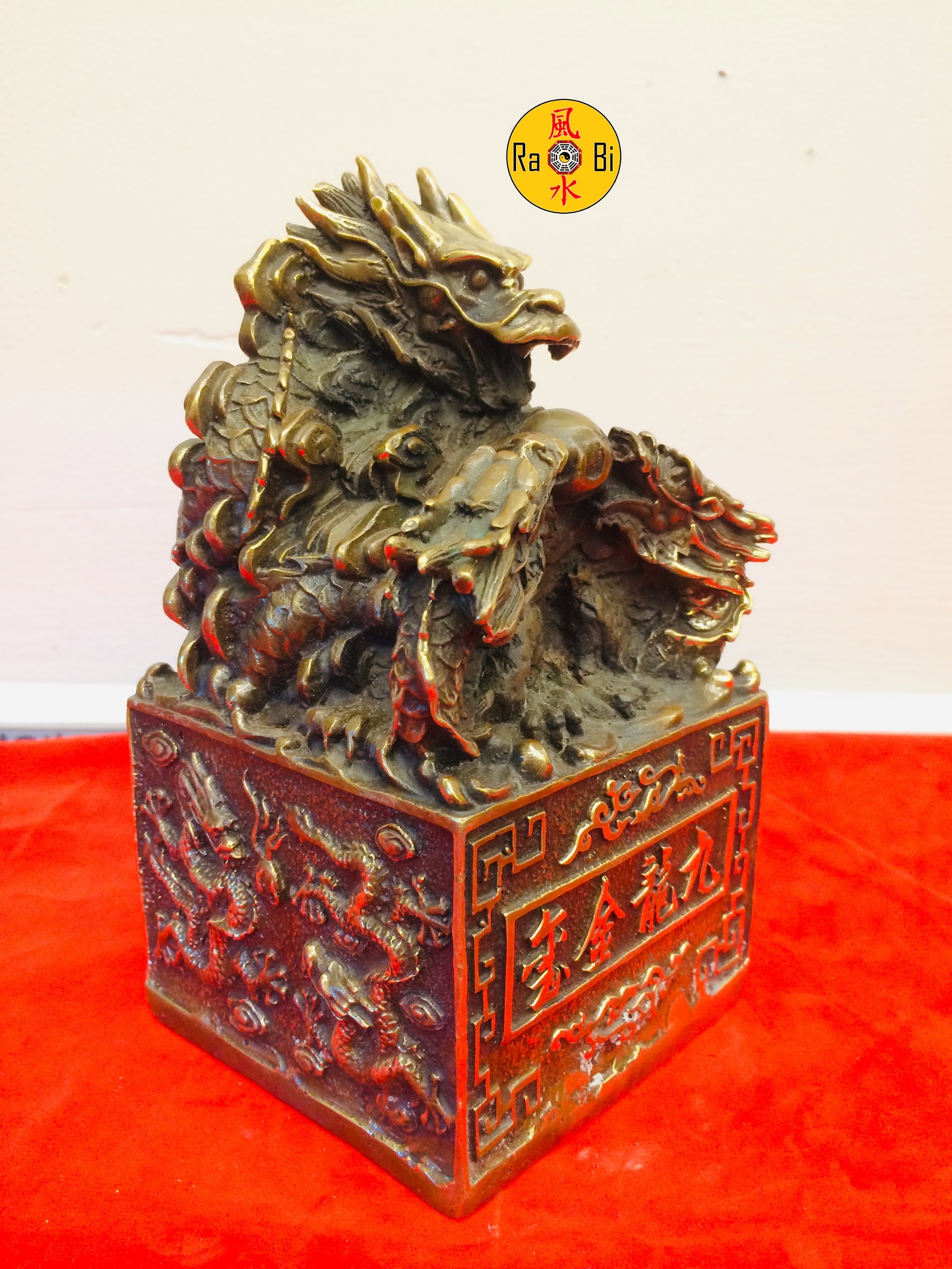 Cửu Long Kim Ấn - Tượng Đồng Phong Thủy