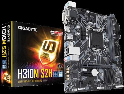 MAINBOARD GIGABYTE H310M-S2H ( VGA/DVI/HDMI )