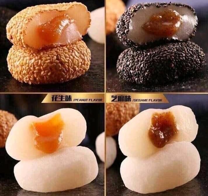 [ Dẻo ngon ] Combo 2000g (1 THÙNG ) BÁNH MOCHI TRÒN ĐÀI LOAN