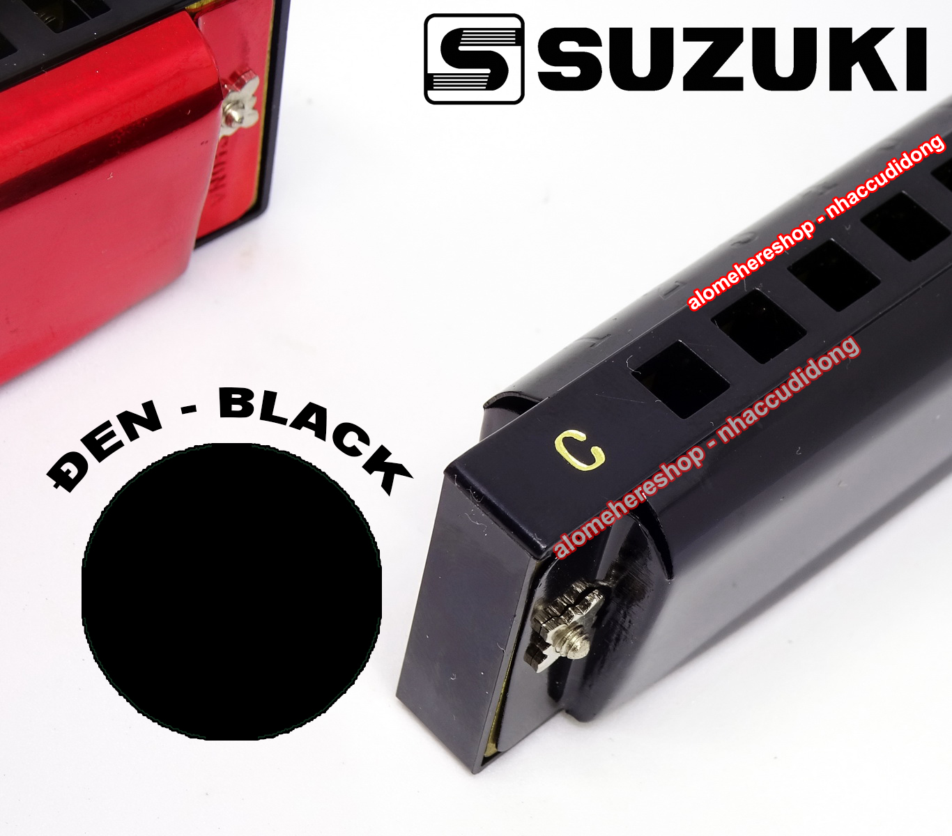 Kèn harmonica diatonic Suzuki Easy Rider key C