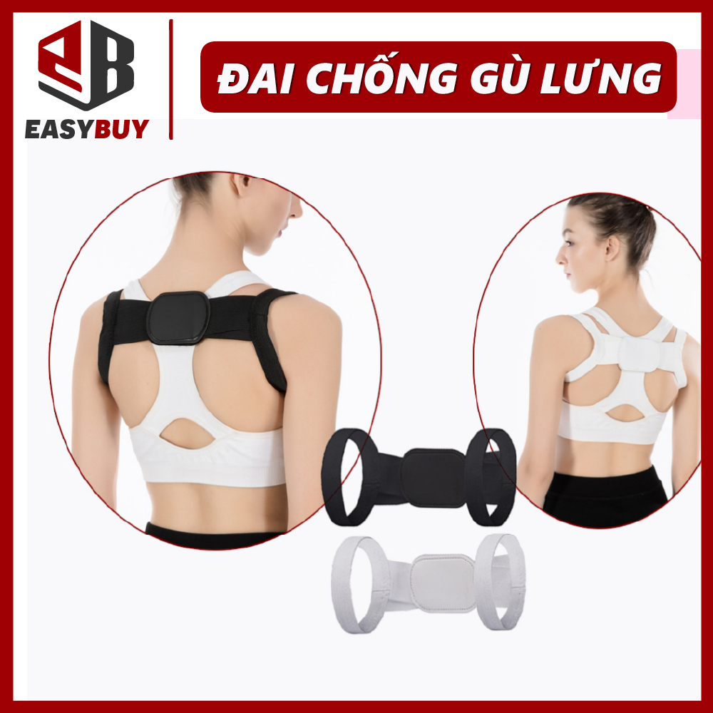 [HCM]Đai Định Hình Lưng Chống Gù Freesize Cho Mọi Lứa Tuổi
