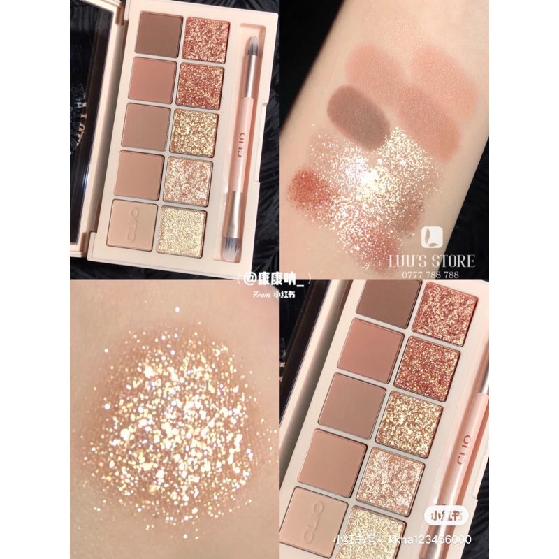 [Nhập RAISINGSTAR18, giảm 30k cho đơn 99k]Bảng Màu Mắt CLIO 08 Into Lace