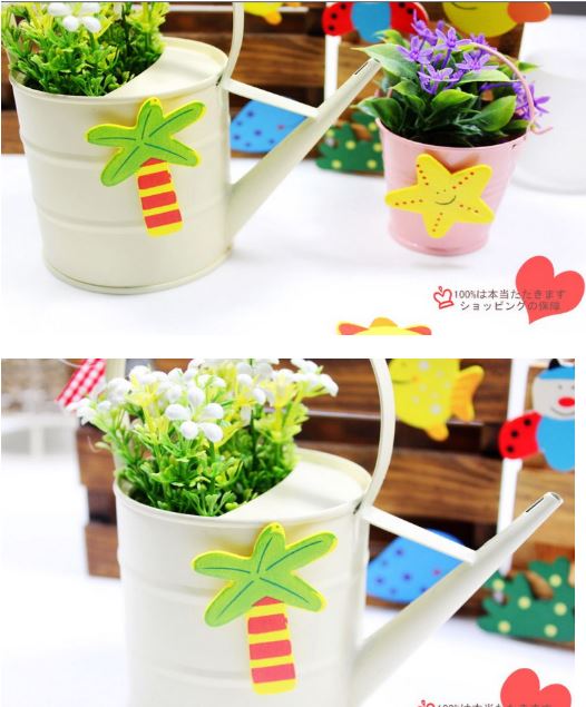 Set 12 miếng nam châm trang trí hoạ tiết hình thú