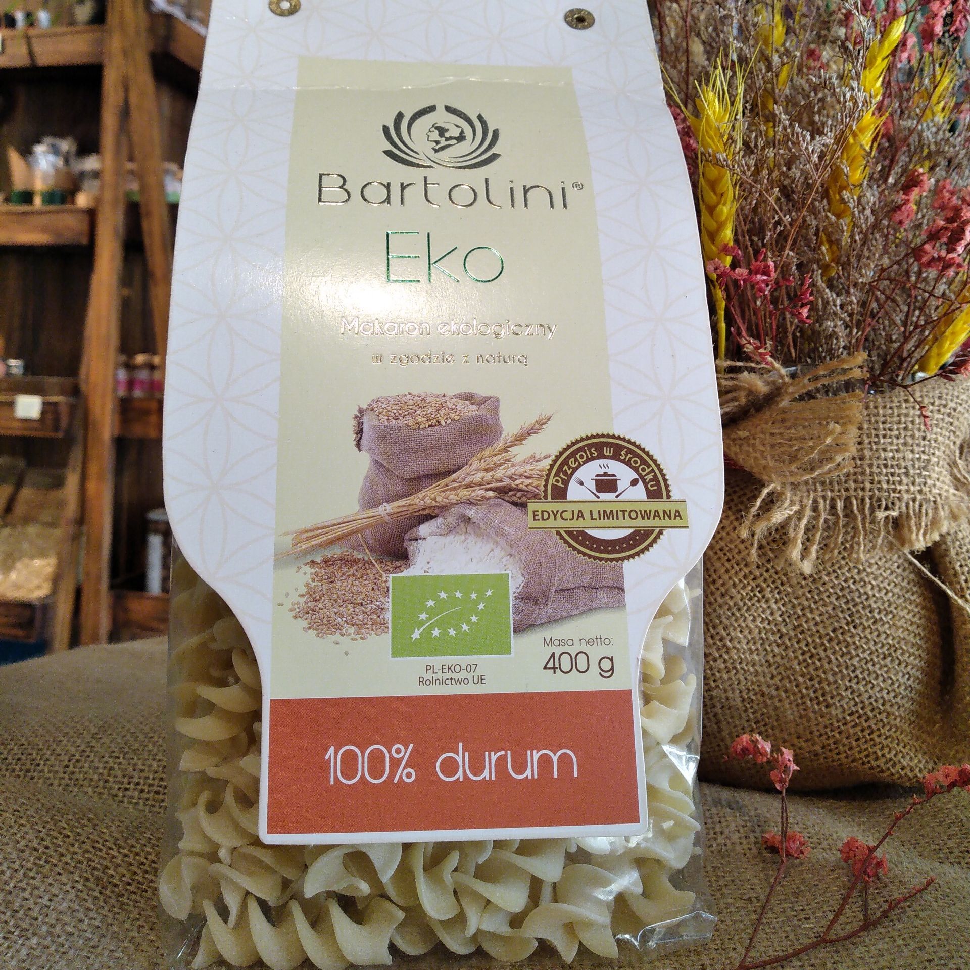 [HCM]Mì nui xoắn hữu cơ Bartolini 400g - Leafhouse hcm