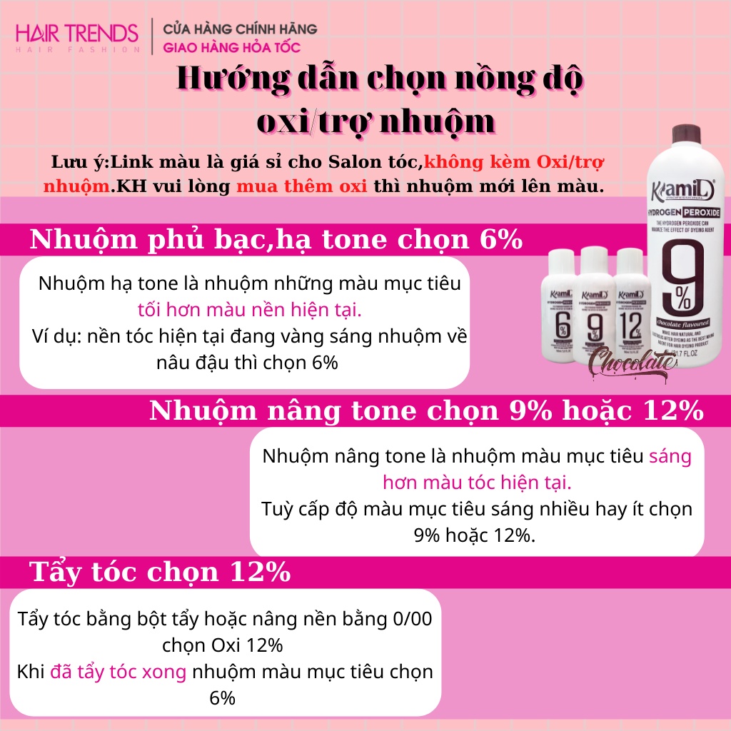 (CHÍNH HÃNG) Oxi nhuộm (trợ nhuộm) CHIKO- hương dứa
