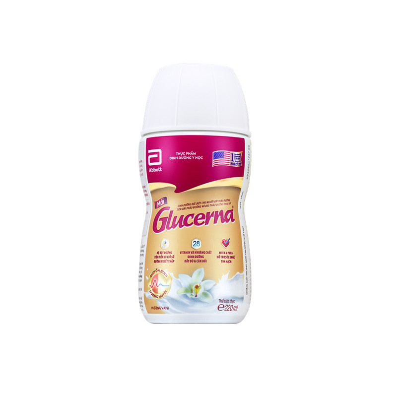 (HSD T12-2024) COMBO Thùng 30 Chai Sữa Nước Glucerna AB 220ml.