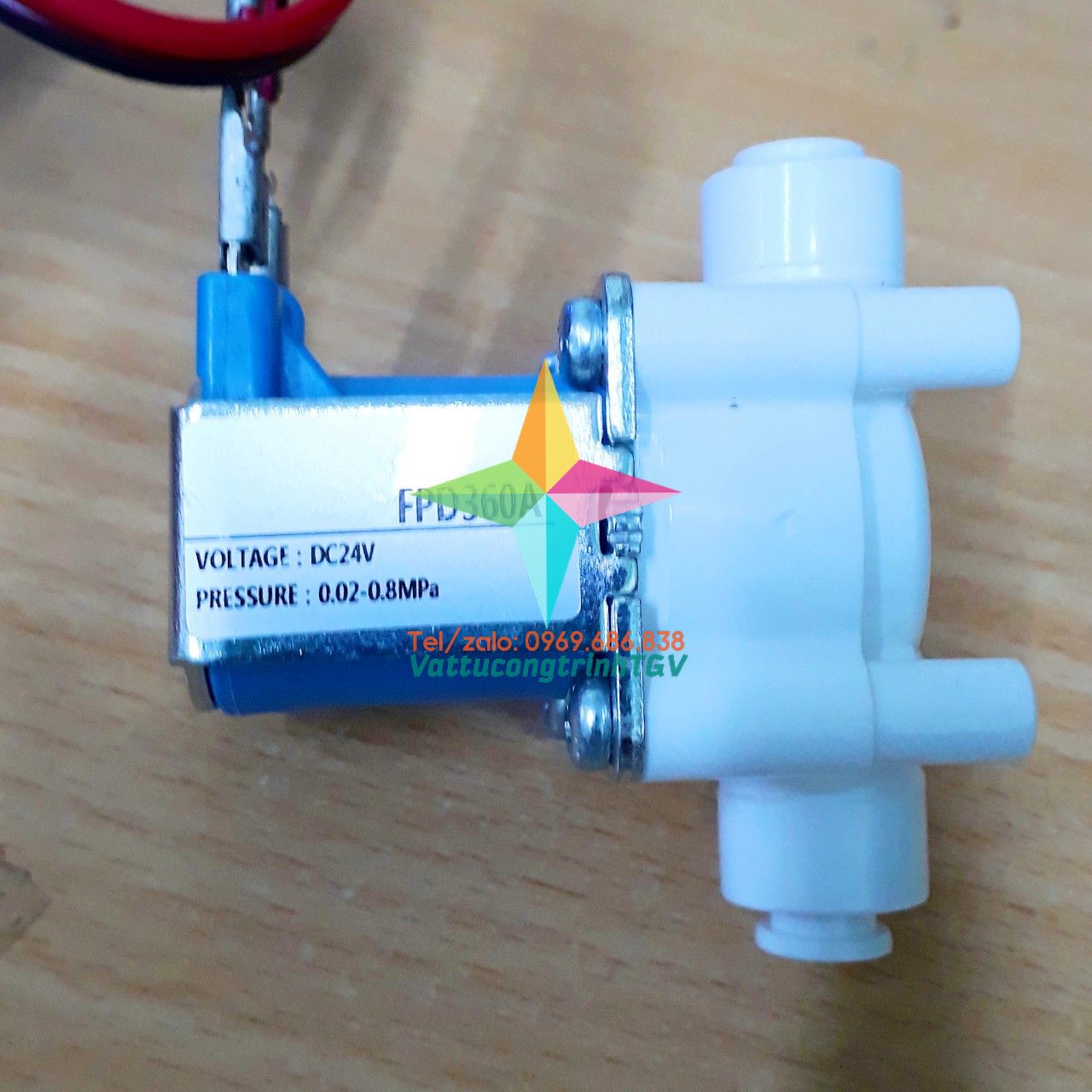 Van điện từ TYPE GC2 - 24V DC dùng cho máy lọc nước RO
