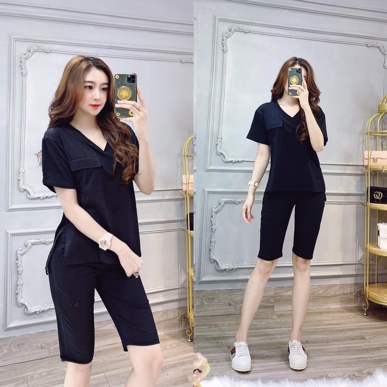 SET BỘ THỜI TRANG LỬNG MẶC NHÀ CỰC XINH