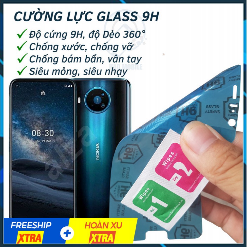 Dán cường lực dẻo nano Nokia 8.3