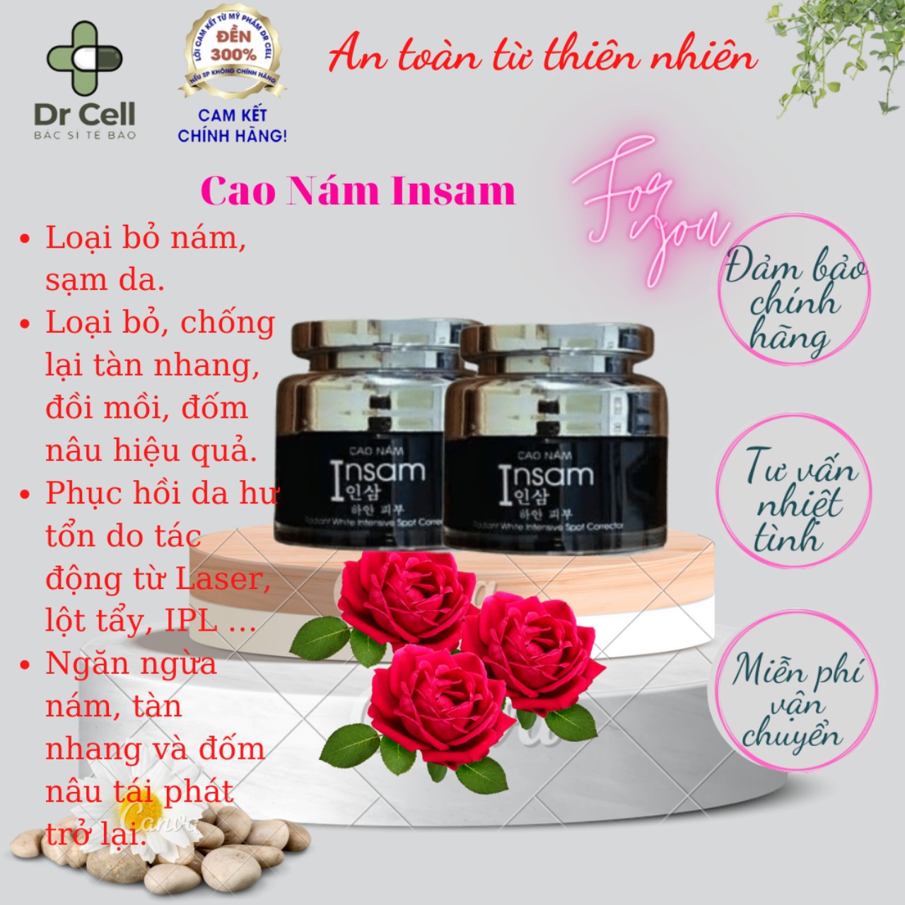 Cao nám insam dr cell