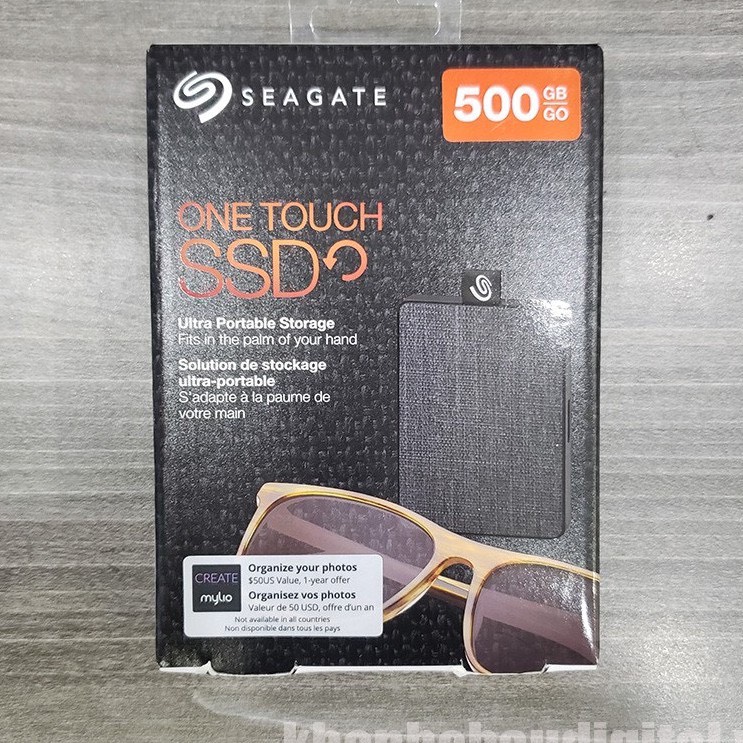 [HCM]Ổ Cứng Di Động SSD Seagate One Touch 500GB - Khánh Châu Digital